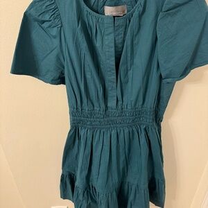 Anthropologie Dress Teal